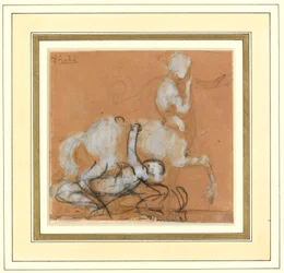Aquiles y Quirón